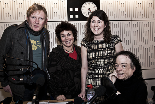 Ruby Wax with Rob, Liz and Emma