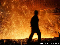 Một nhà máy thép ở Trung quốc