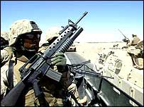 Americký voják ve Fallúdži