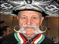 O competidor Umberto DiLauro, de Corvico, Itália