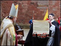 The Scribes Tale at Arbroath Abbey