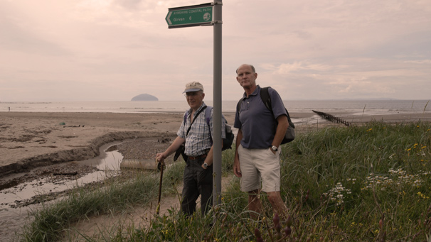 James Begg and Paul Williams at Milton Burn
