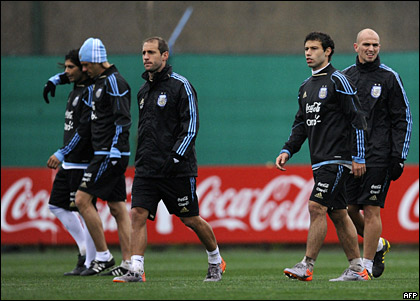 La selección argentina se prepara para el encuentro amistoso en Buenos Aires ante los actuales campeones del mundo.