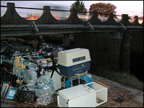 Objetos que seriam vendidos por brasileiro