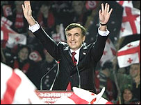 Gürcistan Cumhurbaşkanı Mihail Saakaşvili 