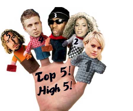 Top 5! High 5!