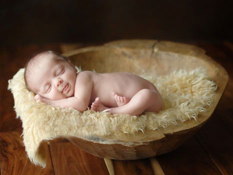 Foto do livro "Sleeping Beauties: Newborns in Dreamland