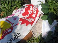 Body of Dharmeratnam Sivaram 