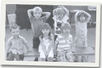 Tom, Celt ac Elen, Rhys, Morgan ac Alfie