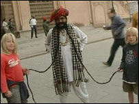 Girdhar Vyaas e seu bigode de 3,3 metros