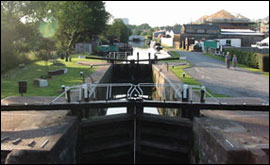 The Grand Union Canal at Apsley.