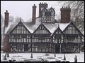Oak House in the snow, West Bromwich