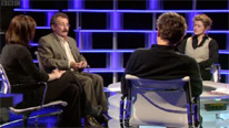 Robert Winston and panel