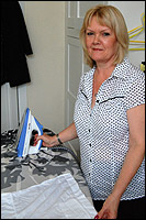 Jacqueline Hand, Housekeeper for Nottingham Council House