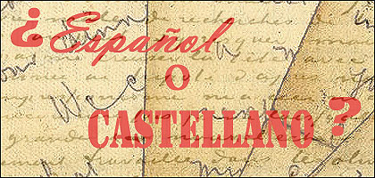 ¿Español o castellano?