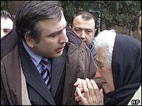 Presidente da Geórgia, Mikhail Saakashvili