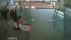 Ladrão em galeria de arte (CCTV)