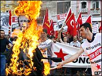 İstanbul'da Pazar günü düzenlenen gösteri