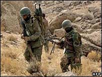 سربازان افغان