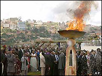 Đài tưởng niệm ở Kigali