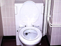 A toilet