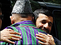 کرزى - احمدي نژاد