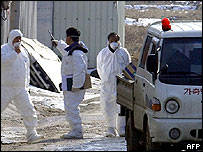 Especialistas vistoriam fazenda na Coréia