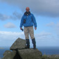 Darryl filming at Fair Head for the BBC series, 'Off the Beaten Track'