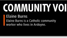 Community Voices - Elaine Burns is a Catholic community worker who lives in Ardoyne