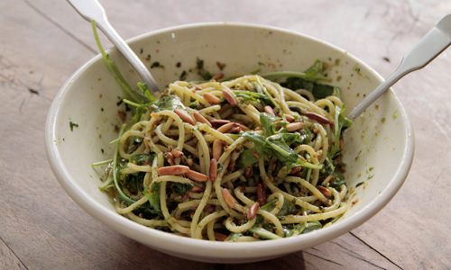 Nigel Slater's watercress and basil pesto.