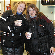 Wet and cold - but nearly there