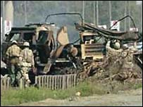 نيروهای آمريکايی در بغداد