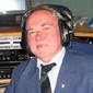 Arthur Quinn in the BBC Radio Ulster studio
