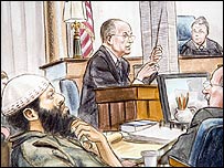 Mahkeme salonundan temsili resim