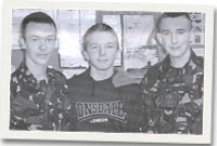 Jamie, Gethin ac Aron