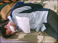 دانشجوی معترض در دانشگاه سهند تبريز