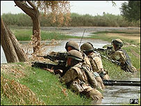 نیروهای ناتو در جنوب افغانستان