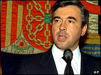 Ministro do Interior espanhol, Angel Acebes