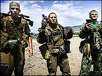 Gürcistan'daki Rus askerleri