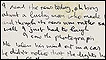 Folha de papel com letra de 'A Day in the Life', dos Beatles