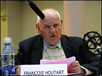 PPTSL chairman Francois Houtart