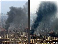 Foto original (esq.) e a versão manipulada