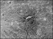 Foto da 'Aranha' (Foto: Nasa/Laboratório de Física Aplicada da Universidade Johns Hopkins/Instituição Carnegie de Washington)