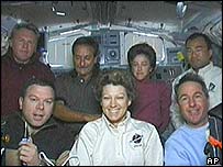 Posádka raketoplánu Discovery