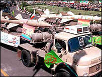 O Irã vem desenvolvendo seus próprios armamentos