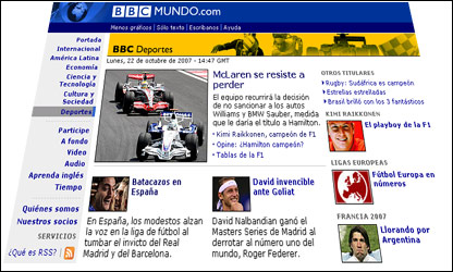 Portada de BBC Deportes