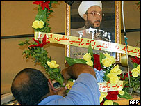 Şeyh Haznavi'nin cenaze töreni