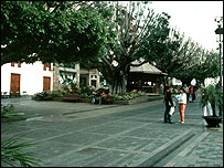 Street in Santa Cruz