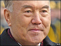 Казаський президент Нурсултан Назарбаєв
