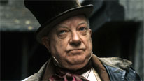 Arthur Lowe as Wilkins Micawber in the BBC's 1974 adaptation of David Copperfield